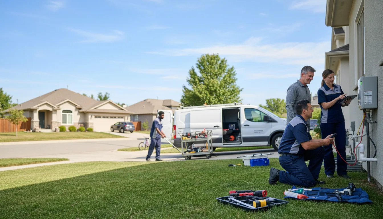 Tankless water heater service in Danbury, IA